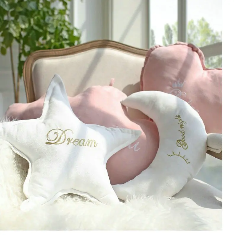 Милый подарок Лунная Подушка мультяшный ребенок Фотография реквизит любовь