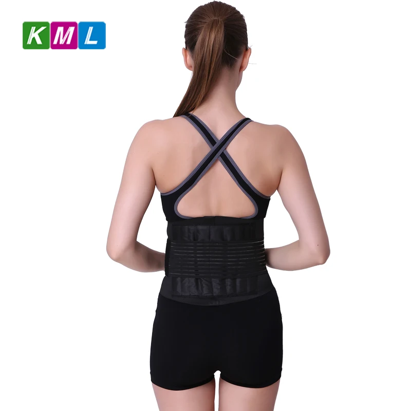 Поясничный поддерживающий пояс для спины облегчения боли Корректор осанки