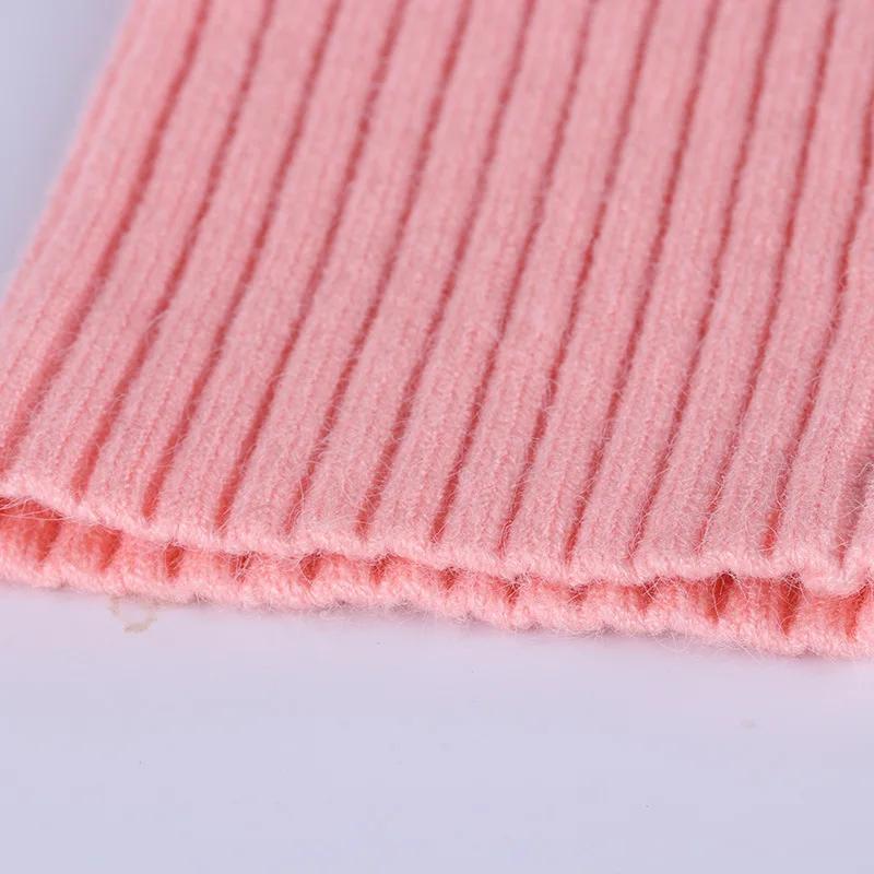 OLGITUM осенне-зимний женский вязаный базовый белый пуловер Топы с v-образным