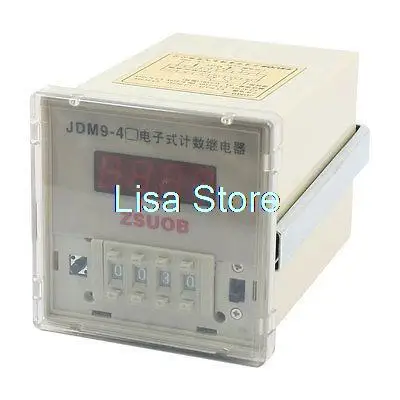 Программируемое цифровое счетное реле JDM9 4 в перем. Тока 220 В|relay type|relay timerrelay output |