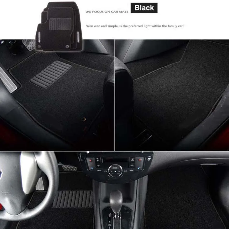 5 шт. Премиум Авто ткань нейлон Противоскользящие коврики ковер для VolksWagen Touran 2003