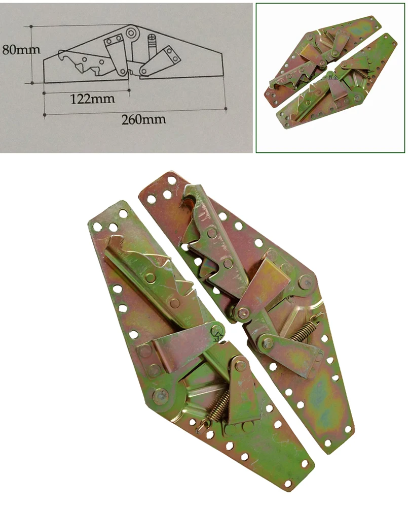 Мебельные петли для регулируемого механизма дивана-кровати | Обустройство дома