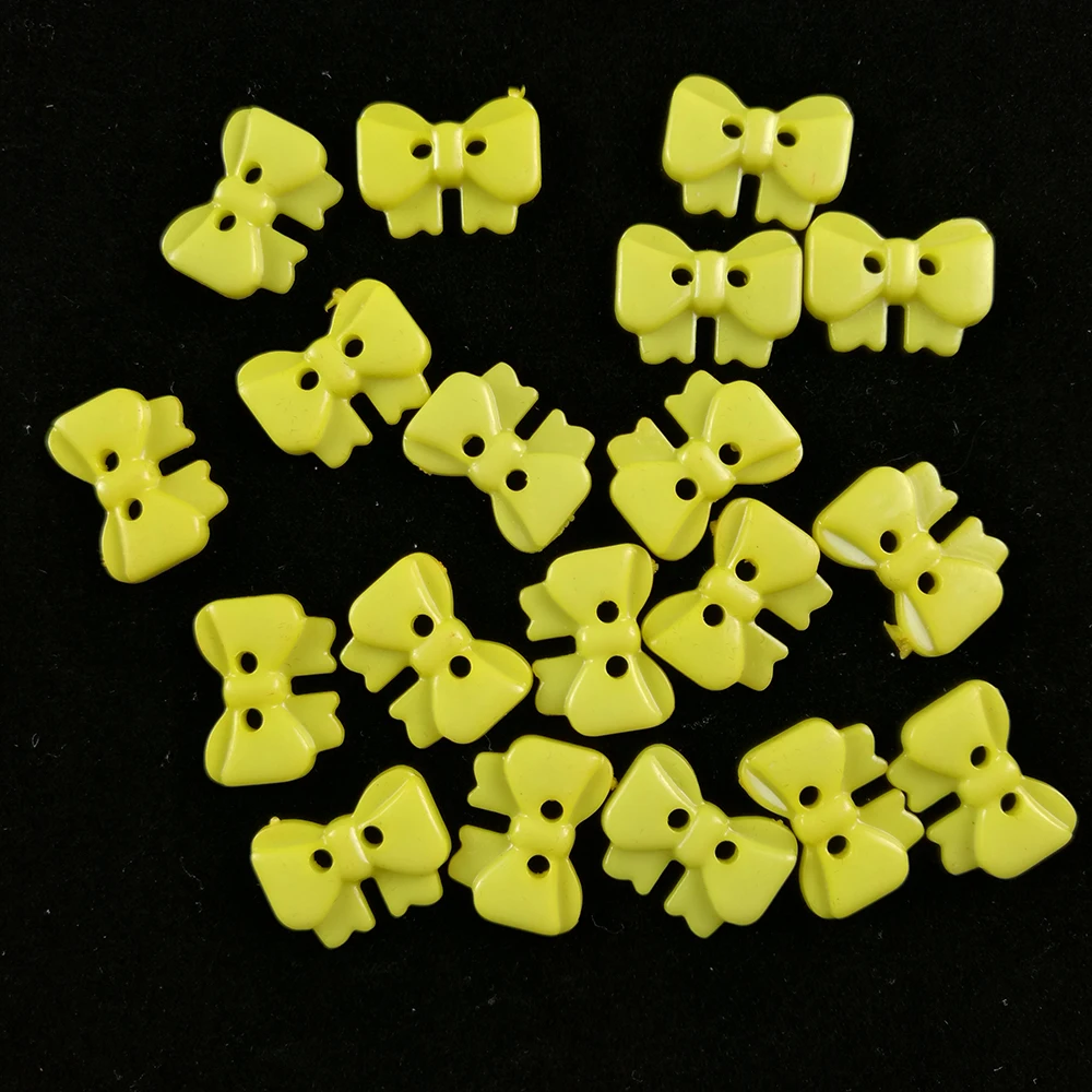 Полимерная пуговица для шитья ручка с бантом форма пуговиц цвета Окрашенные