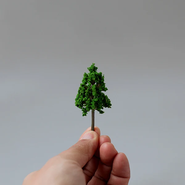 samll pine Миниатюрное многоцветное дерево BEAUFORT, сосна, красный клен, вишня, гриб, микро пейзаж, украшения для суккулентов, украшение для растений - Цвет: samll pine