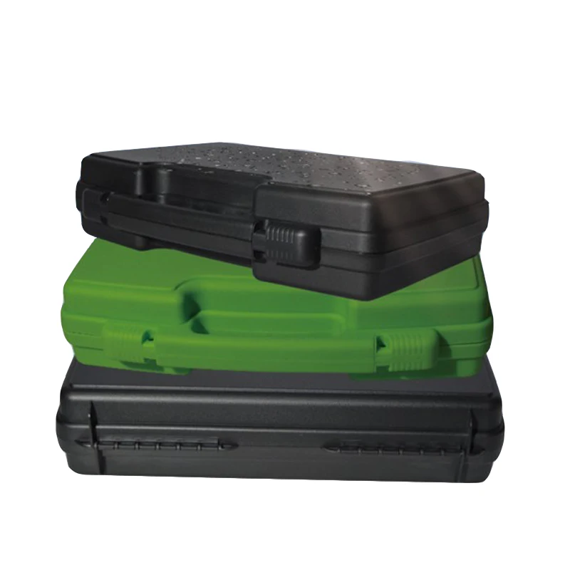 

SQ4332 internal 421*270*92mm simple plastic suitcase with pick pluck foam