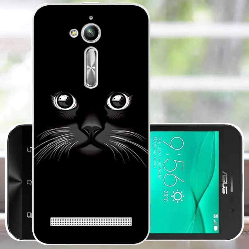 FANATU Asus Zenfone Go ZB500 чехол 5," Мягкий ТПУ ZB500KL силиконовый чехол задняя защитная крышка для Asus Zenfone Go ZB500KL Funda