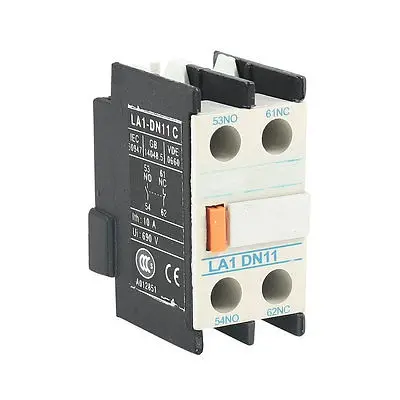 Вспомогательный Контактный блок переднего крепления 690 В 10 А 4NO LADN11C для