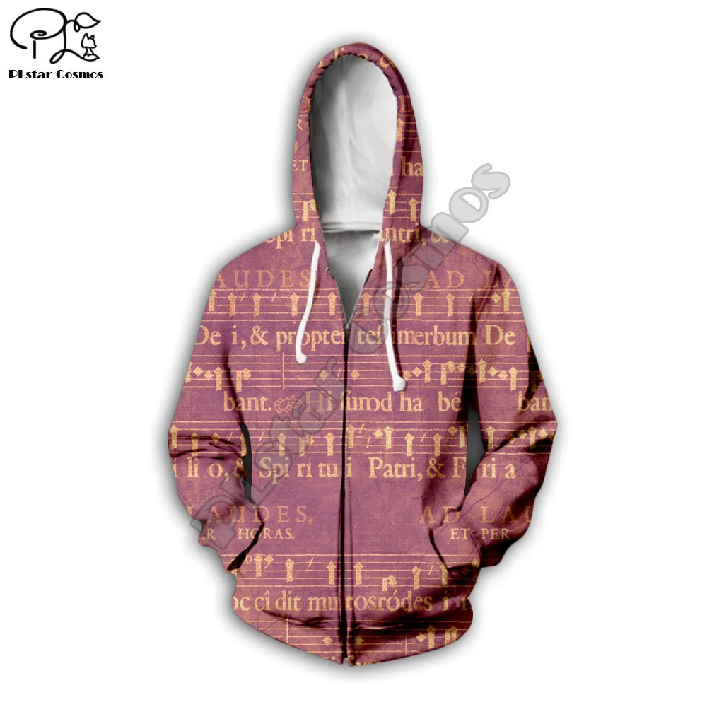 

Newest Music Hoodie Harajuku Print Note 3D Sweatshirt Hoodies Men Casual O-neck Hip-Hop women Street Pullover coat NO002