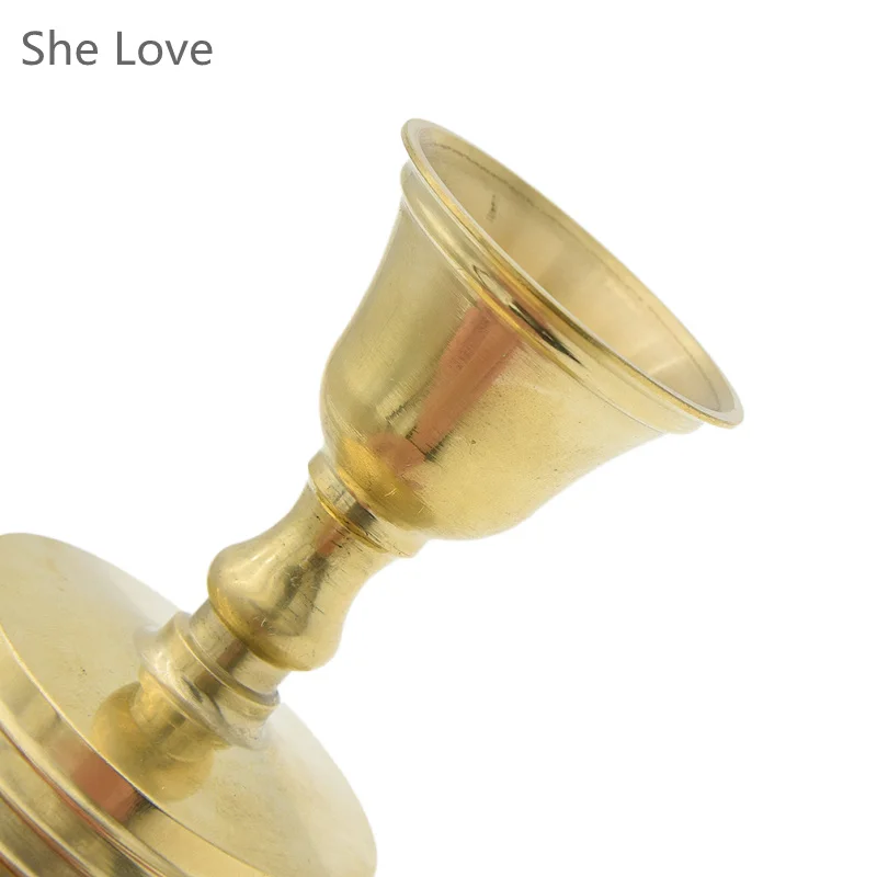 Медный подсвечник масляная лампа держатель тибетское масло латунь товары