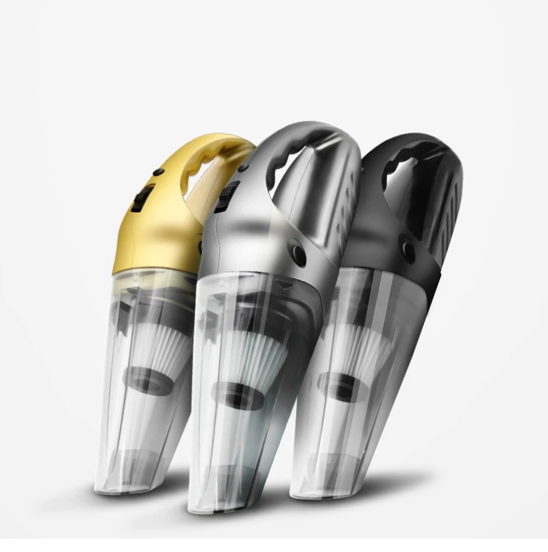 Автомобильный Ручной беспроводной вакуумный очиститель для сухой и влажной