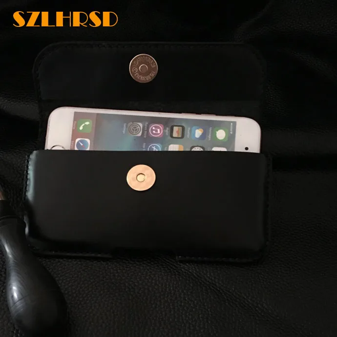 Чехол SZLHRSD из 100% натуральной кожи с зажимом для ремня флип чехол Xiaomi Blackshark Mi Mix 2S Max