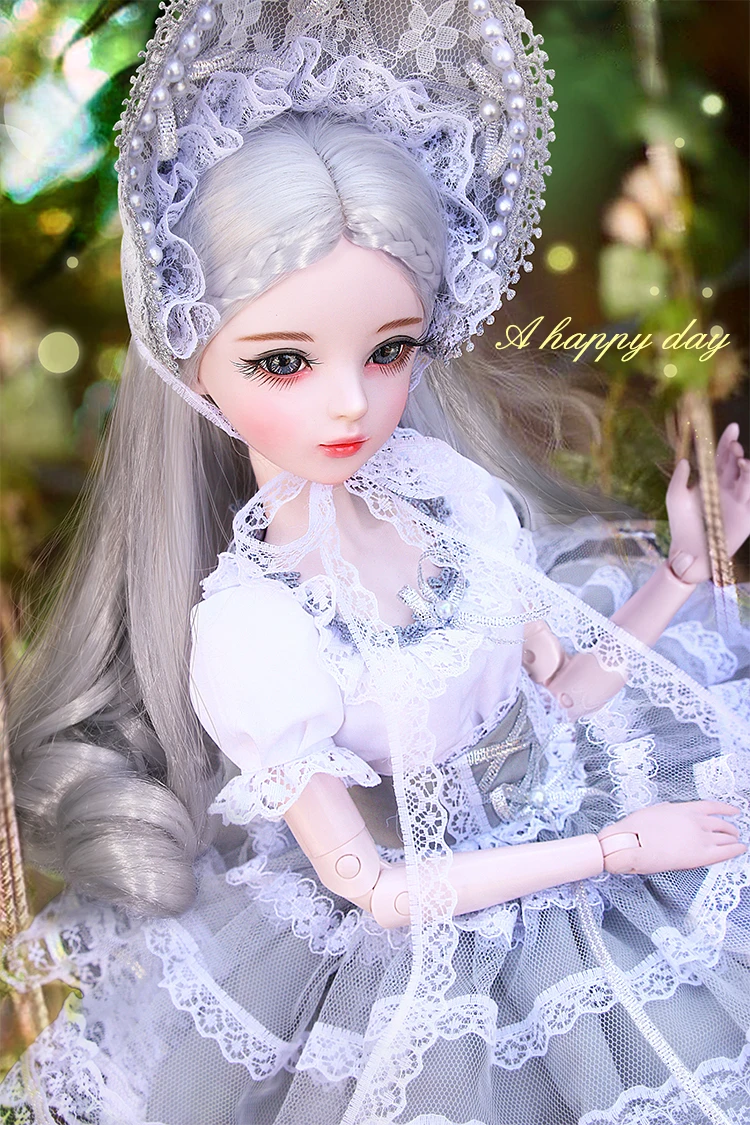Кукла ручной работы 1/3 Bjd 60 см в викторианском стиле, куклы для девочек, полный набор, 23 шарнирных куклы принцессы, игрушки для девочек, подарок на день рождения
