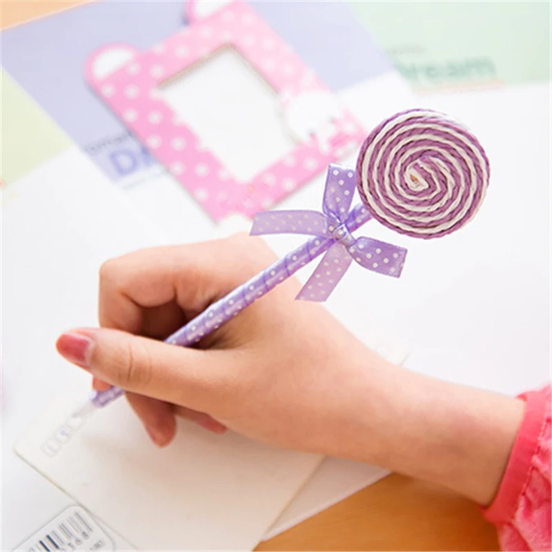6 шт. милый подарок шариковая ручка на палочке сувениры украшения день рождения