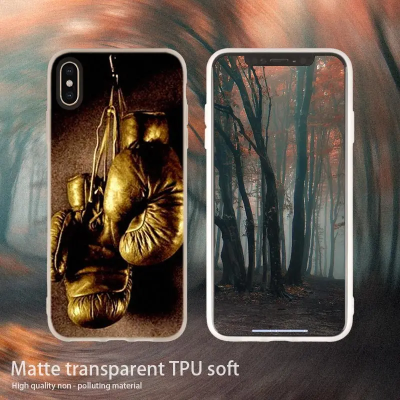 9 soft case Грант Муай Тай бой Бокс Мягкий силиконовый чехол для телефона чехол для iPhone 11 Pro 7 8 Plus XR XS Max 4 5 5S SE 6 6s Funda Etui чехол s - Цвет: 9 soft case