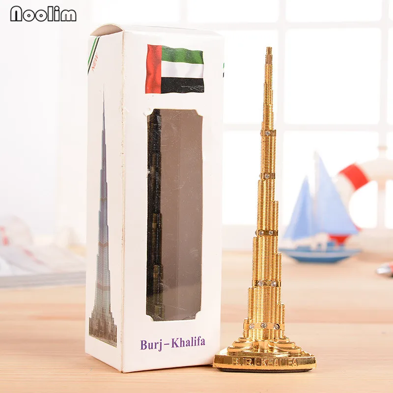 NOOLIM Burj Khalifa башня в Дубае Декор металлические изделия мировая