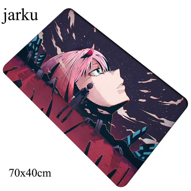 Size 700x400x3mm Коврик для мыши darling in the franxx, 700x400x3 мм, коврик для мыши на Хэллоуин, геймер, геймпад, геймер, большой игровой коврик для мыши, Настольный коврик, Офисная мышь - Цвет: Size 700x400x3mm
