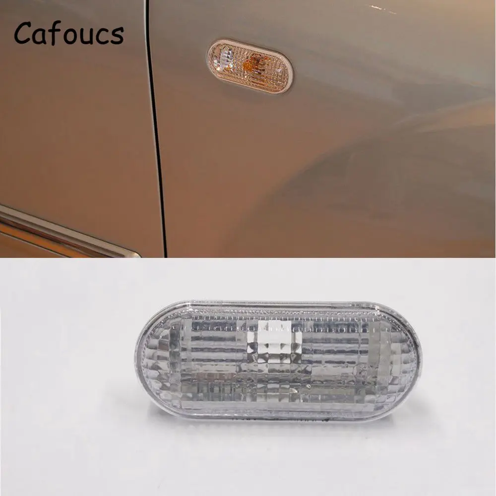 Cafoucs автомобильный Fender боковая листовая фара для Ford Focus 2 2005 2008 сигнальная лампа