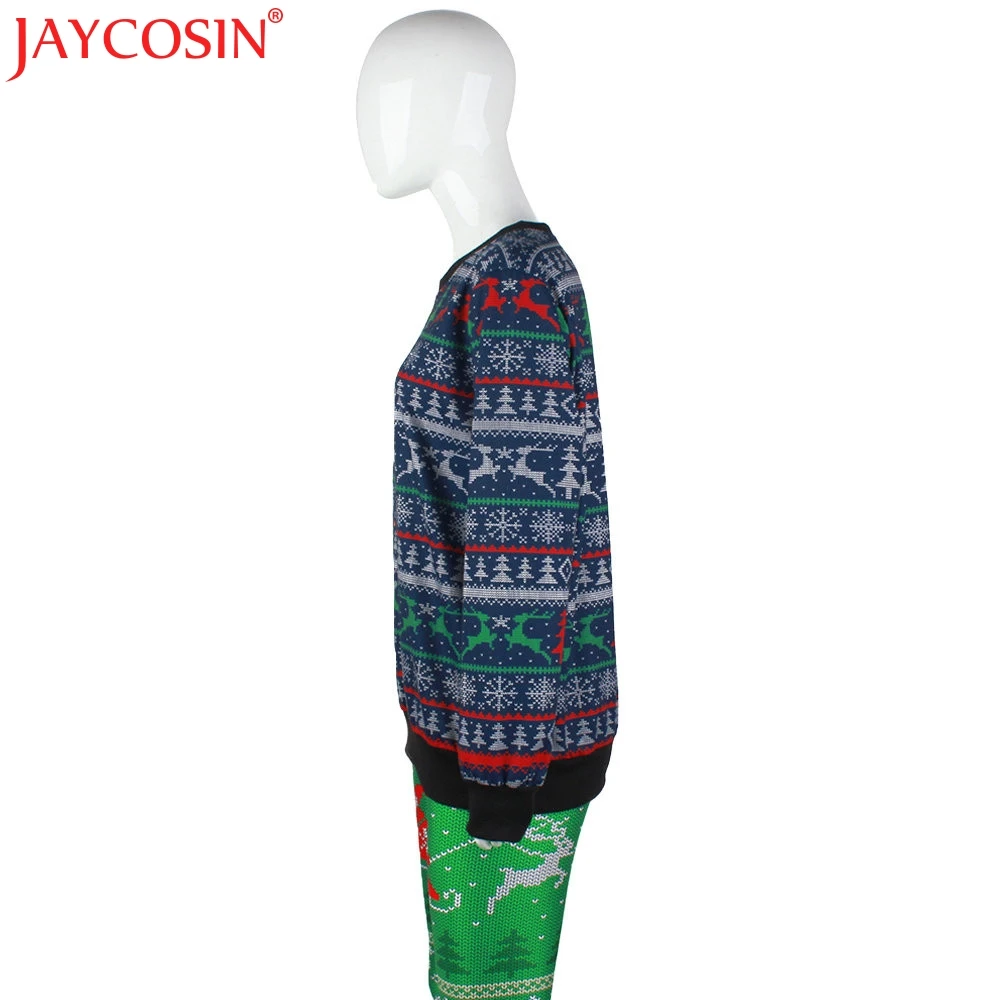 JAYCOSIN толстовки и свитшоты женские 2017 зимние Рождественские с 3D рисунком Nev29