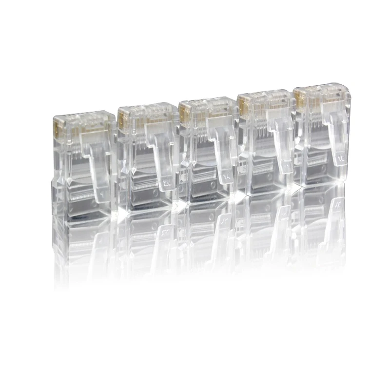 5 шт. кабель Ethernet с хрустальной головкой RJ45 UTP RJ 45 Conector CAT5e сетевой цифровые кабели