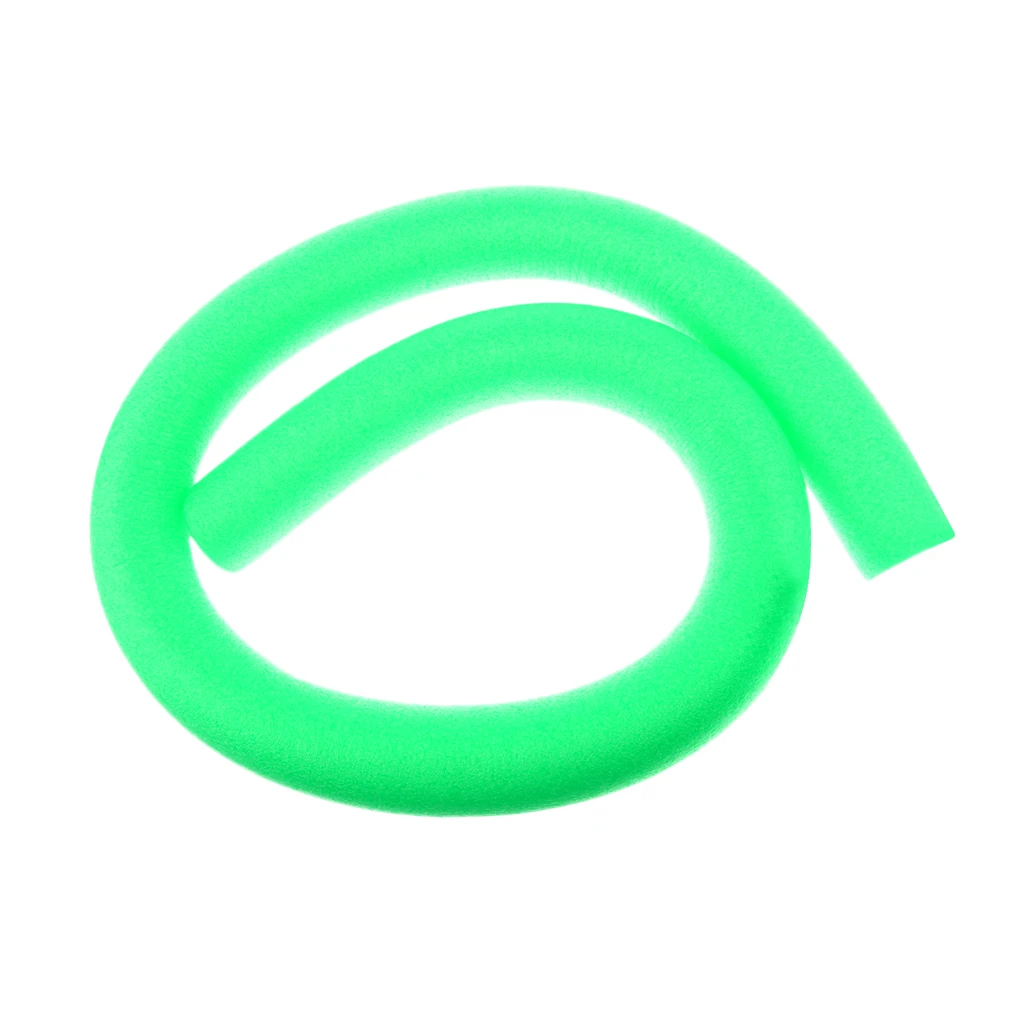 Green 59 дюймов x 2,36 дюймов Забавный Плавательный Бассейн Лапша плавающие полые пенопластовые палочки многоцелевой - Цвет: Green
