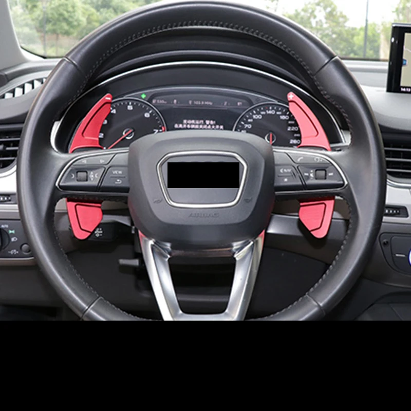 Для Audi A3 8 в 8 P/A4 B7 B8 B9/A6 C5 C6 C7/S3/S4/S5/Q5/Q7 модифицированное внутреннее рулевое колесо сдвиг весло автомобильные аксессуары