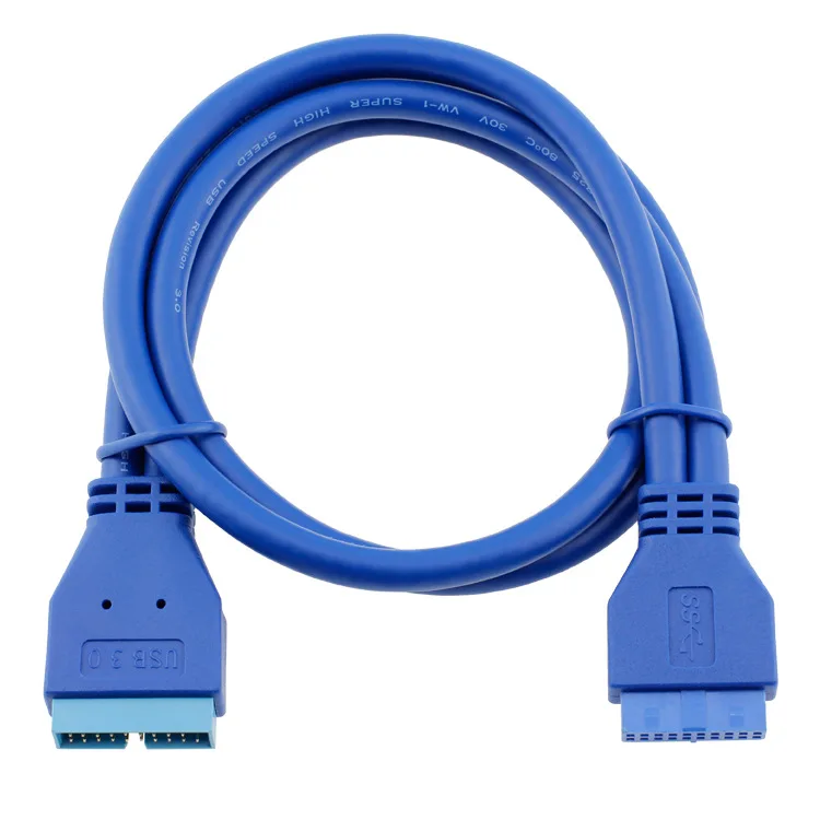 Удлинительный кабель Great-Q 20-контактный переходник с разъемом Мама на USB 3 0 20
