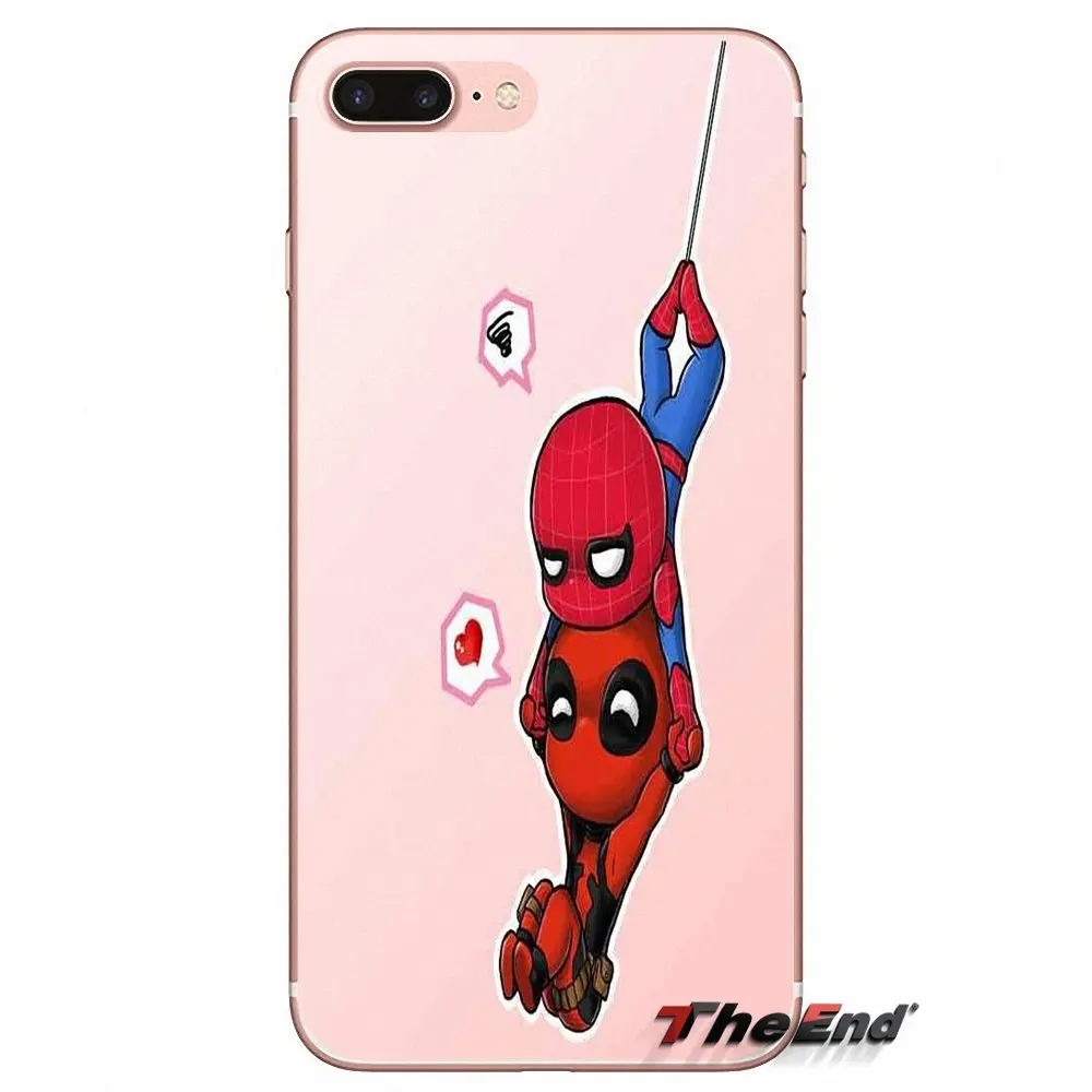 Чехол для телефона chibi dead pool Anime Deadpool Huawei G7 G8 Ascend P7 P8 P9 Lite Honor 4C 5X 5C 6X Mate 7 8 9 Y3 Y5 II Pro|case