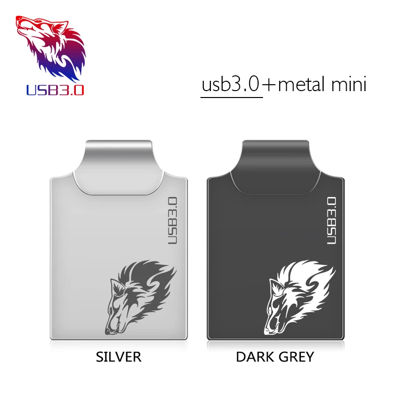 Металлический супер мини-флеш-накопитель высокоскоростной USB-накопитель 4 ГБ 8 16 32