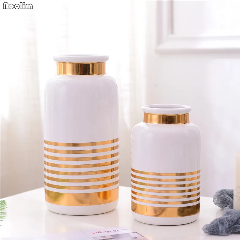 1 шт. керамическая ваза черного и белого цветов|Вазы| |