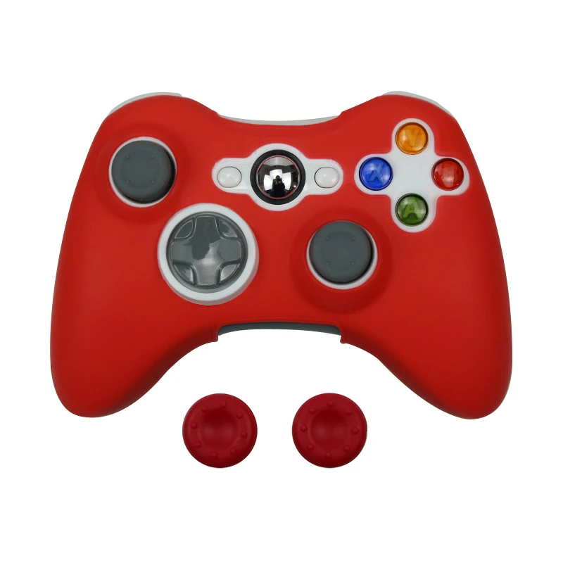 Силиконовый мягкий защитный чехол для XBOX 360 игровой контроллер беспроводной