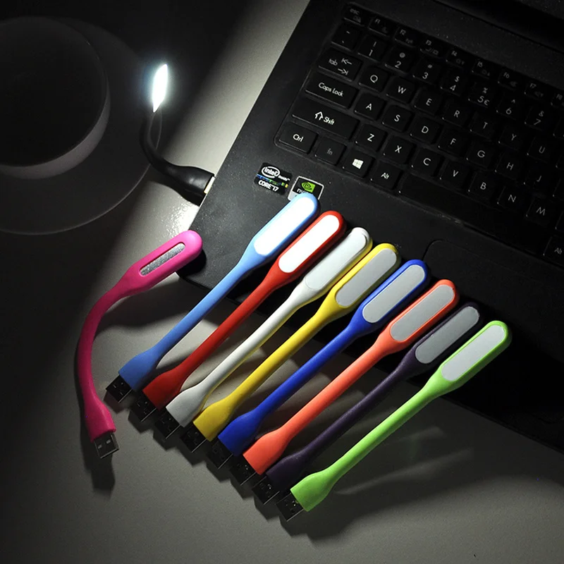 5 шт. супер яркий гибкий USB светильник портативная подсветка для клавиатуры