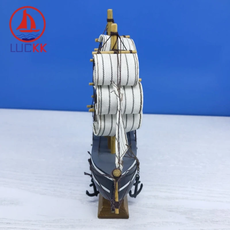 LUCKK 16 см деревянная модель кораблей черное домашнее украшение для интерьера
