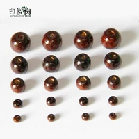 4681012mm no harm fashion dark coffee wine barrel natural maple wood beads for diy bracelets necklace jewelry makings 230