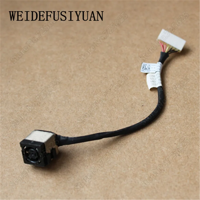 

DC Power Jack Power Socket Port with cable Harness for DELL 14R 3000 3442 3443 3446 3878 DC in Cable Connector