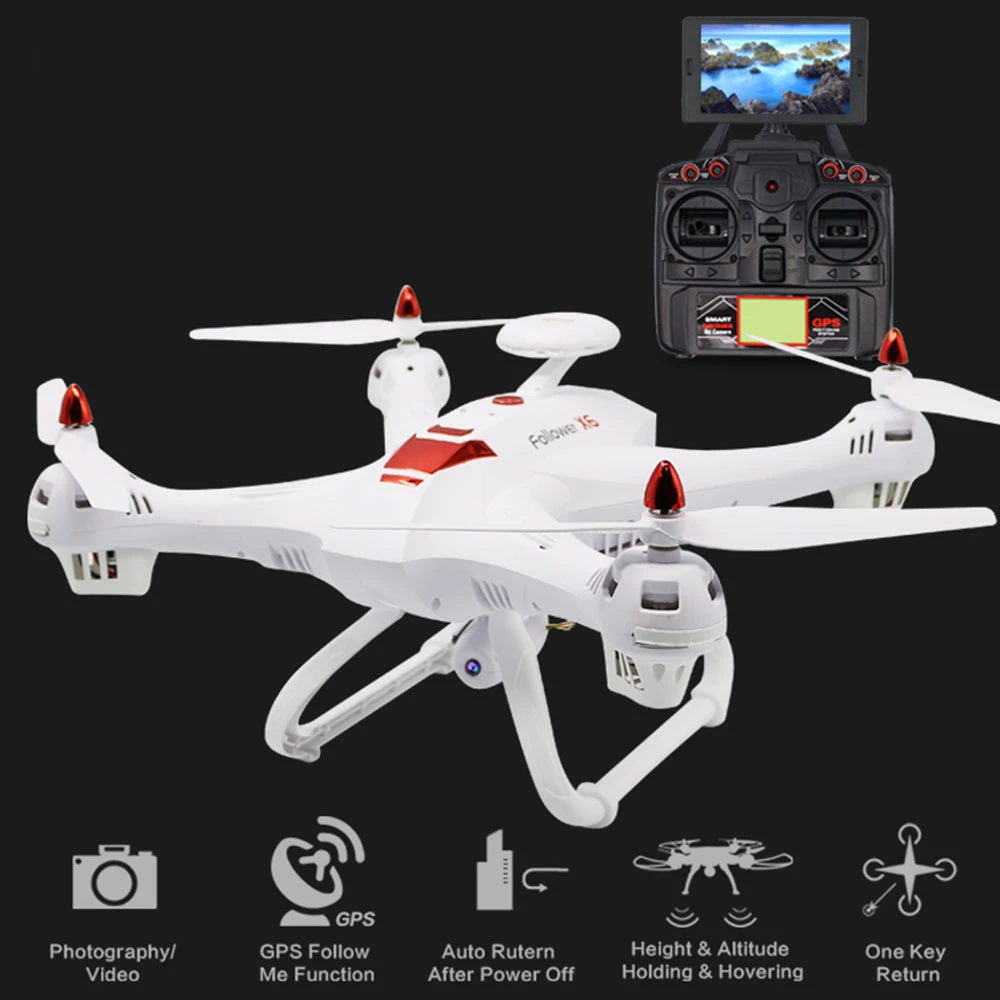 Phoota 2 4 GHz канальный 6 осевой GPS FPV HD 720P 2.0MP камера WiFi Hover Altitude Hold дистанционное