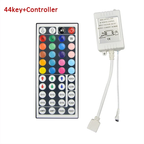 Светодиодная лента RGB 5050 SMD 5 м в рулоне 300 светодиодов 12 В 3 А блок питания адаптер с