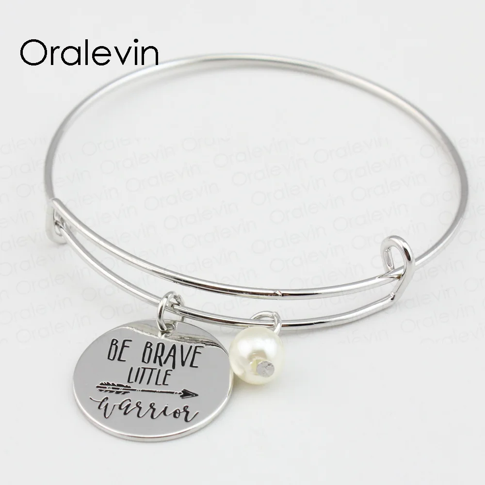 

Подвеска ручной работы с гравировкой BE BRAVE, 10 шт./лот, # LN357B