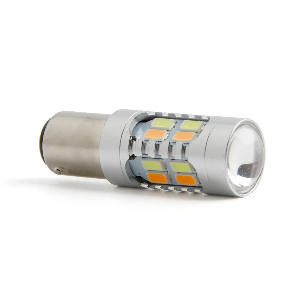 1 шт. Автомобильный Универсальный светодиодный переключатель BAY15D 5630 5730 20SMD 6500K