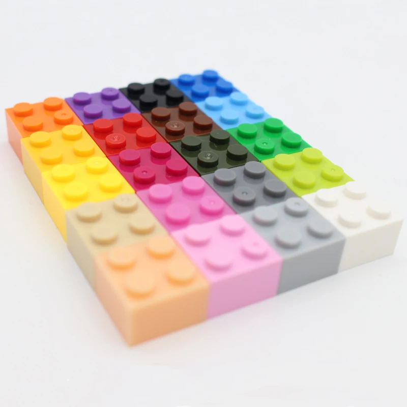 Строительные блоки Moc Brick 2x2 3003 DIY, Обучающие творческие основы, классические наборы, совместимые сборные частицы, игрушки для детей