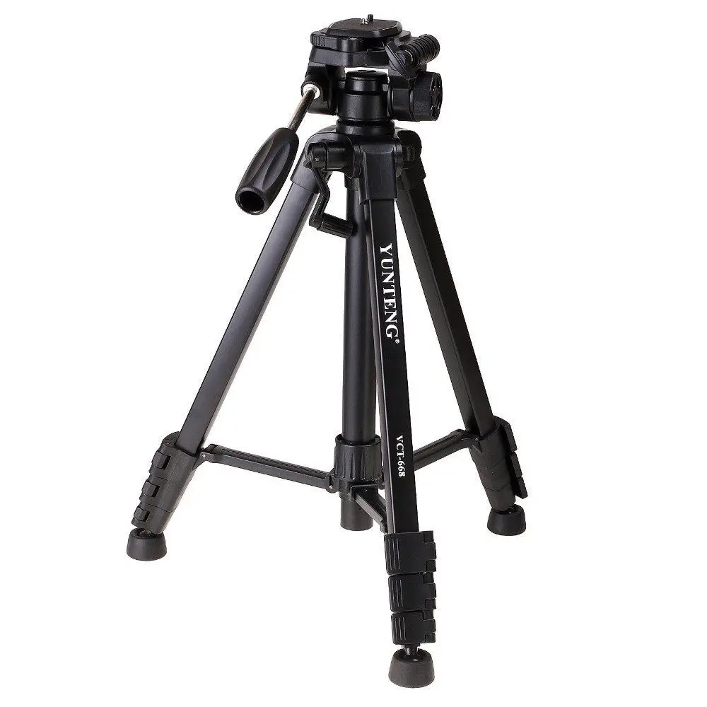 Штатив YUNTENG для SLR камеры DV профессиональный комплект фотосъемки штатив 668 Canon Nikon
