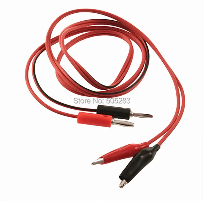 Тестовый Кабель мультиметр с зажимом типа аллигатора блок питания испытательный