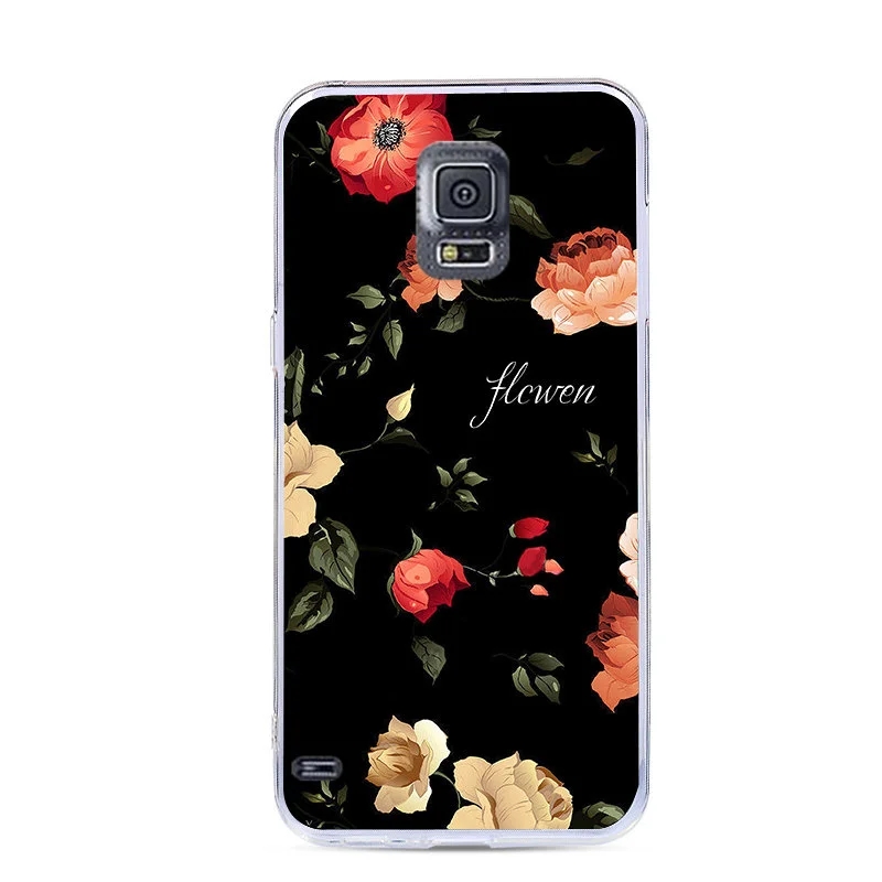 71 Чехол для samsung Galaxy S5 mini, прозрачный мягкий чехол из ТПУ для samsung S5mini SM-G800F G800, силиконовая задняя крышка 4,5" - Цвет: 71