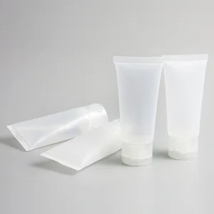 50x30 мл Высокое качество Прозрачный матовый косметический мягкий ванну 30 г крем для рук крем для глаз пластиковая трубка упаковка пустой портативный контейнер