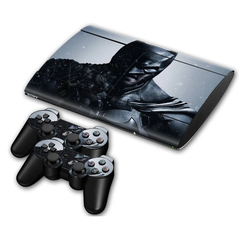 Виниловый стикер в стиле Джокера для Sony PS3 Super Slim 4000 CECH и 2 Защитных устройство