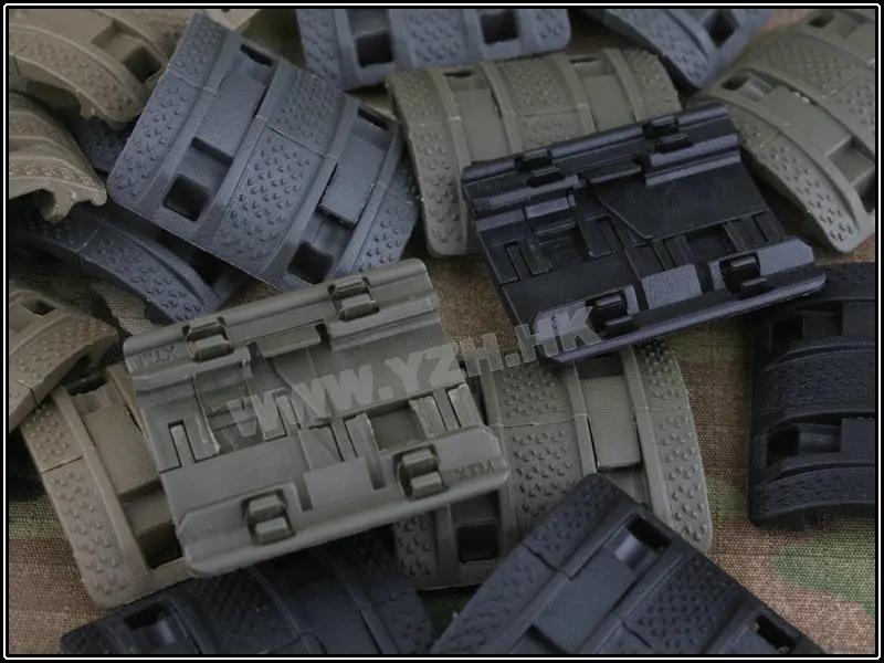 32 шт. в 1 пакет тактический Airsoft рельс крышки панелей плоское ПЭТ ПЭНД 4 цвета