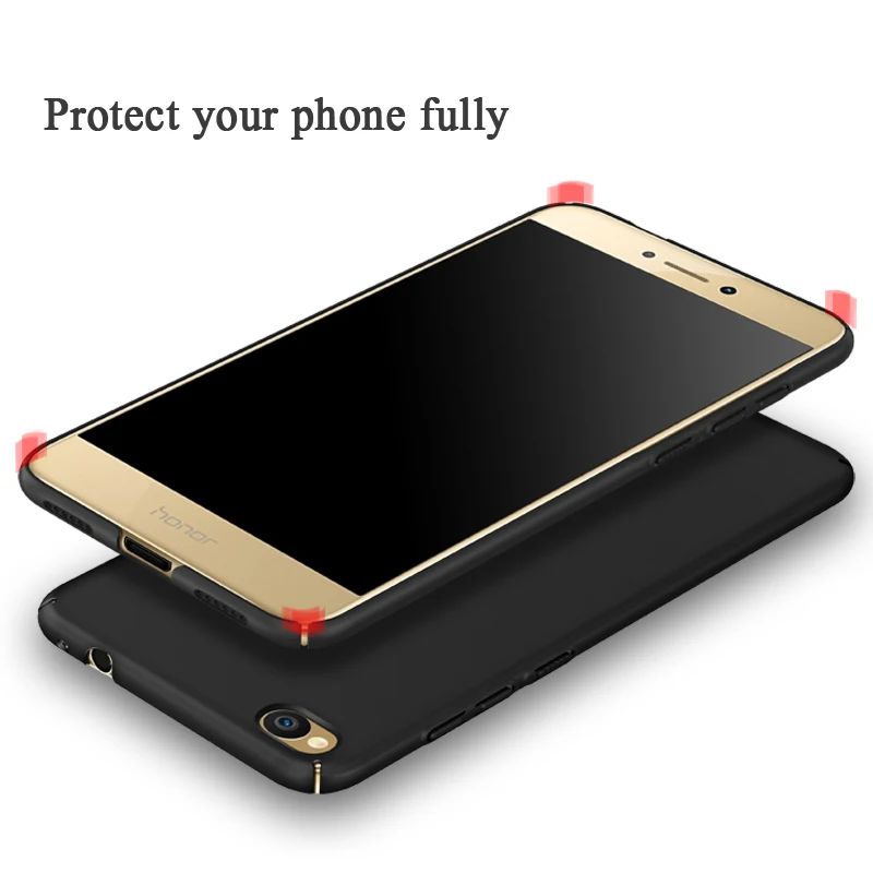Для Huawei Honor 8 Lite Case honor Крышка CHYI Гладкой матовый &amp Матовая Жесткий Задняя