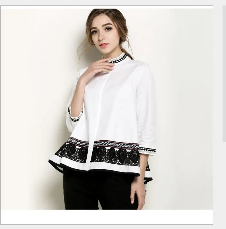 Национальная ветрозащитная рубашка больших размеров | Мать и ребенок