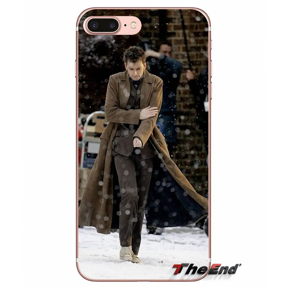 Для Sony Xperia Z Z1 Z2 Z3 Z5 compact M2 M4 M5 E3 T3 XA Aqua LG G4 G5 G3 G2 Mini Tardis Doctor Who With David Tennant Case | Мобильные