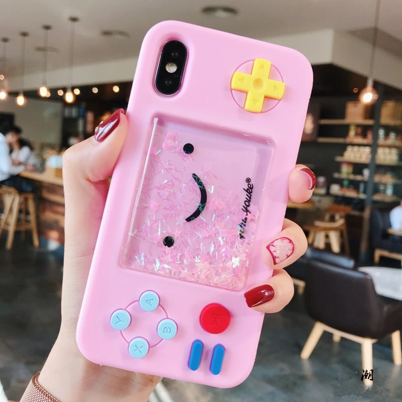 2019 3D милый смайлик игровой автомат динамичный жидкий песок силиконовый мягкий