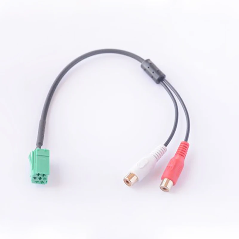 Biurlink автомобильные аудиозапчасти RCA на Mini ISO 6 контактный разъем для автомобилей